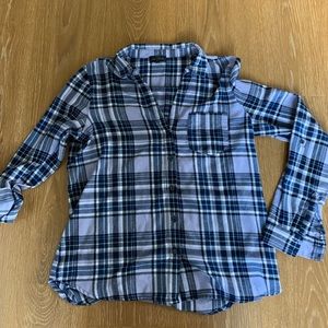 Pretty purple flannel